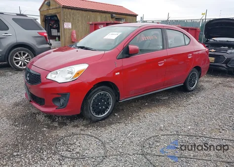 2020 Mitsubishi Mirage G4 Es z USA, uszkodzony, nr VIN ML32F3FJ9LHF07807